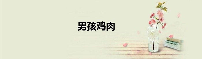 男孩鸡肉